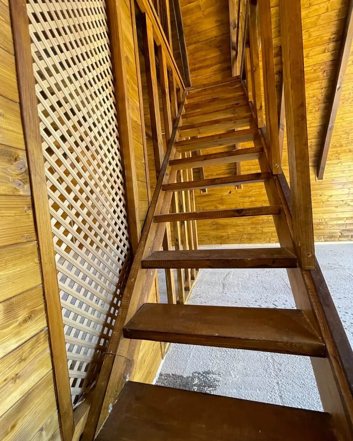 Sivas'ta Atk Ahşap Sivas tarafından yapılan ahşap bungalov ev yapımı projesi